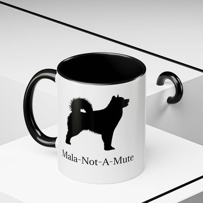 Mala-Not-A-Mute 2-Tone Coffee Mug