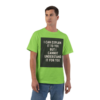 I Cannot Understand It For You Men's Short-Sleeve Crewneck Tee