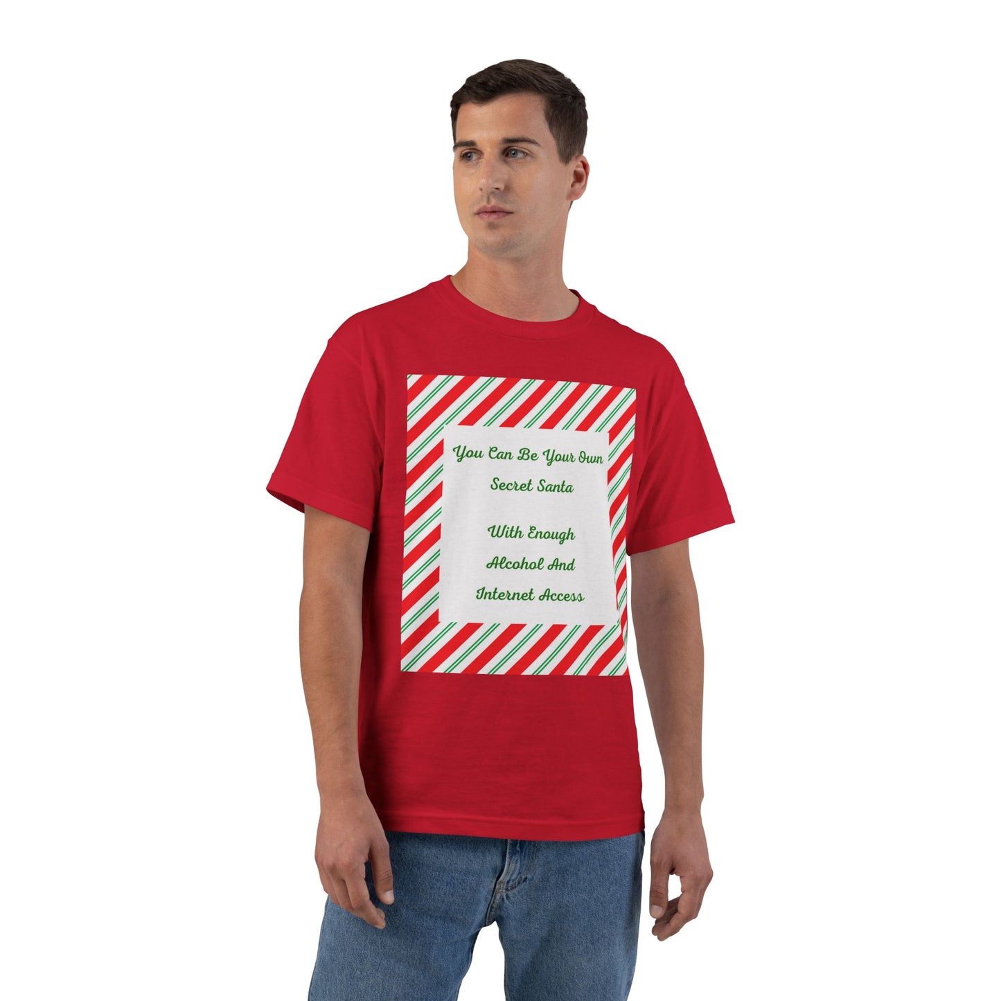 Your Own Secret Santa Men's Short-Sleeve Crewneck Tee