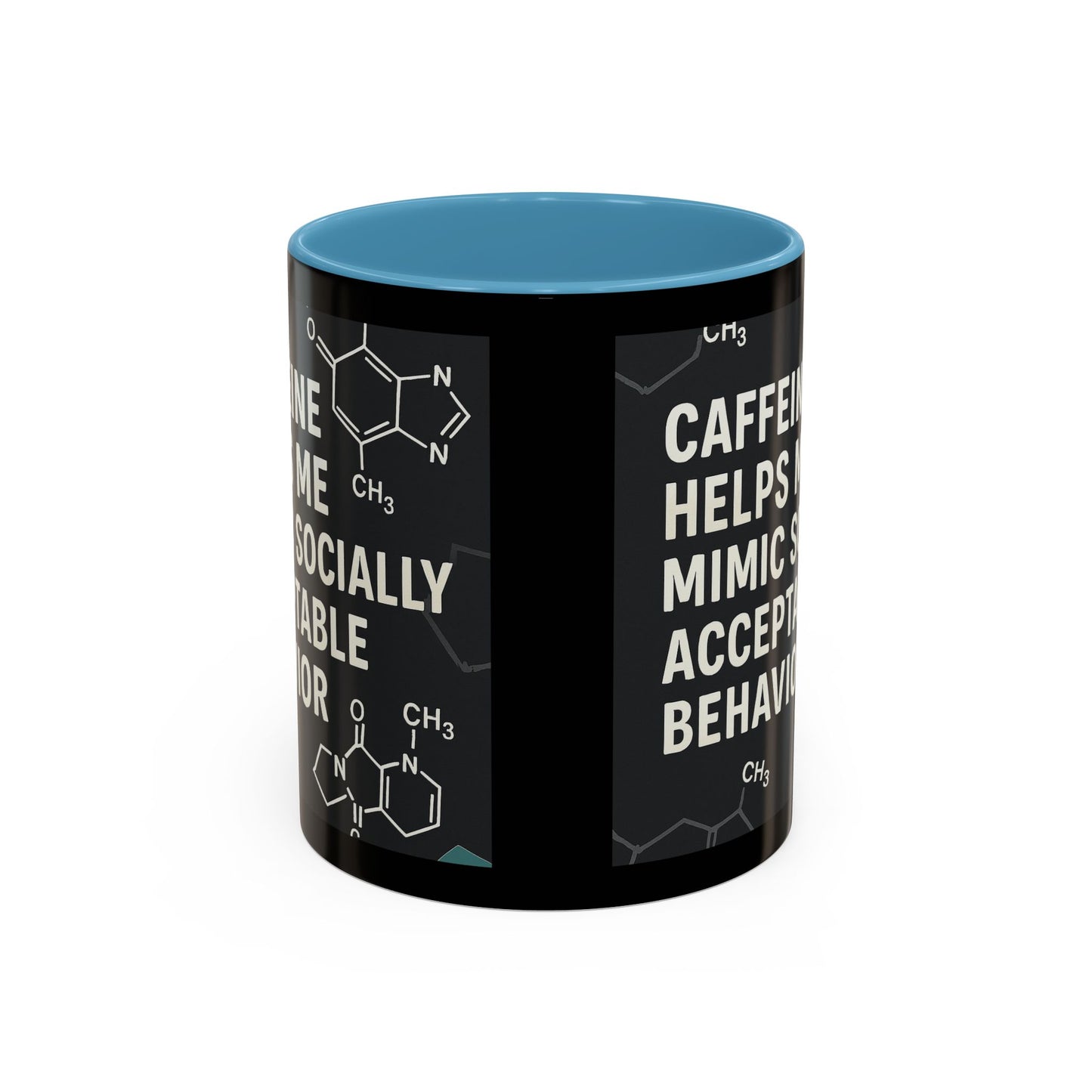 Socially Acceptable 2-Tone Coffee Mug