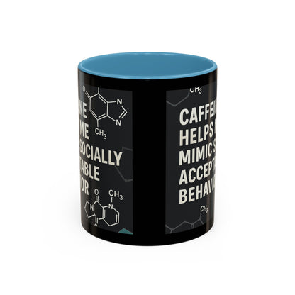 Socially Acceptable 2-Tone Coffee Mug
