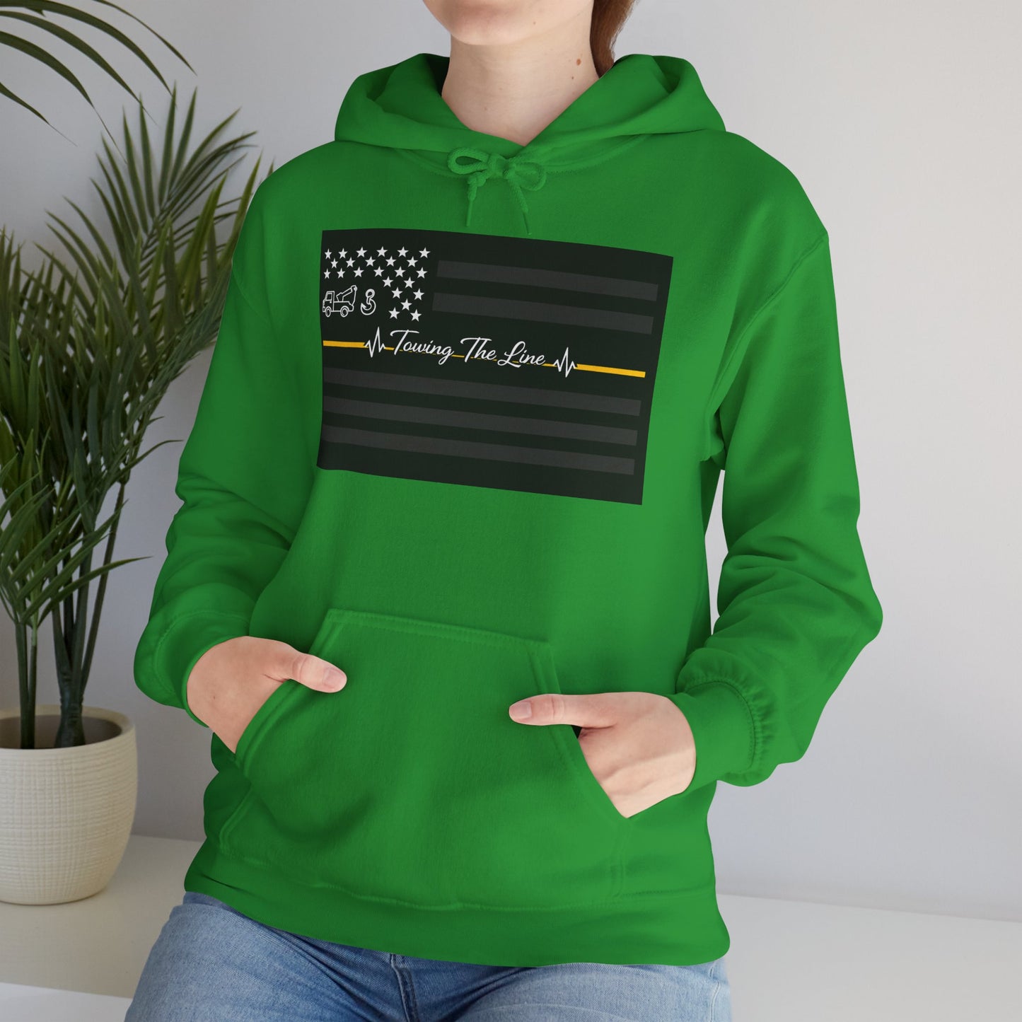 Thin Yellow Line Unisex Hoodie