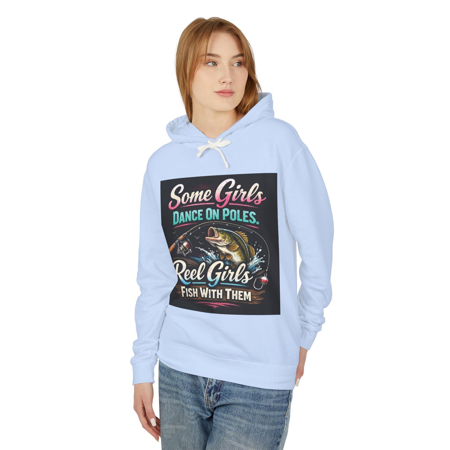 Reel Girls Unisex Lightweight Hoodie