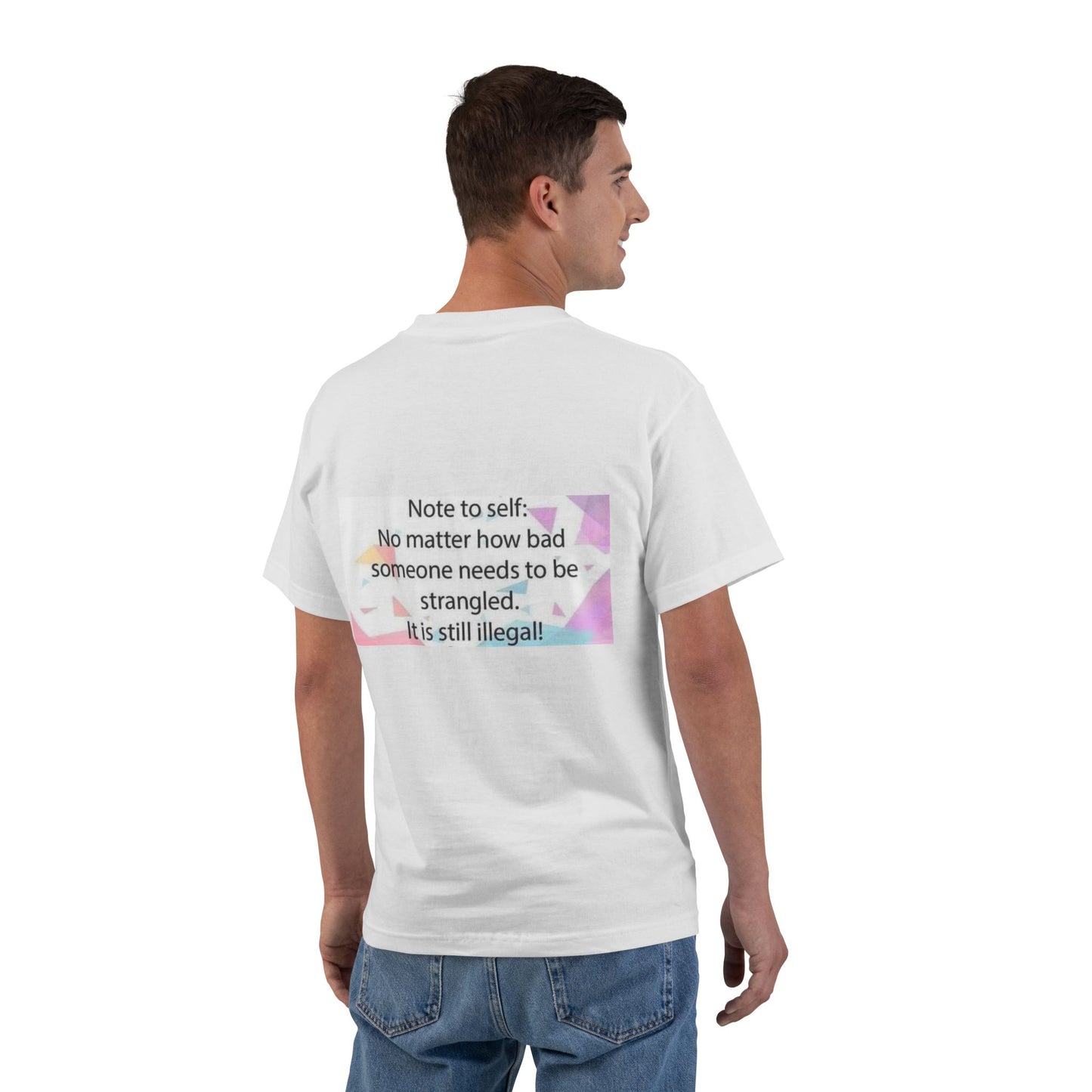 Note To Self Men's Short-Sleeve Crewneck Tee