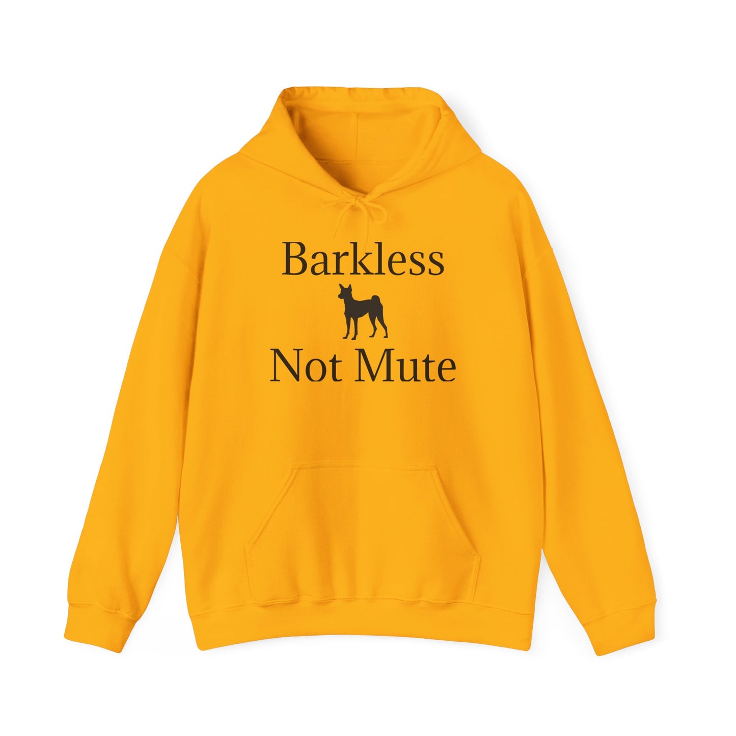 Barkless Not Mute Unisex Hoodie