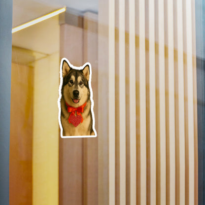 Cupid's Companion Malamute Vinyl Decal