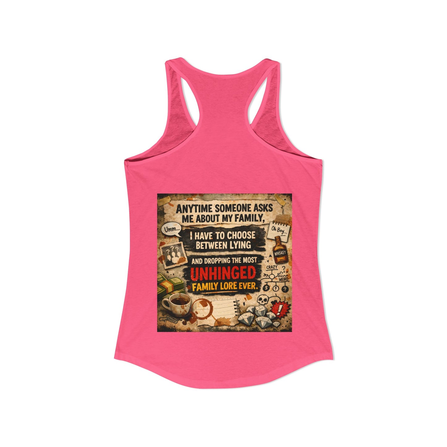 Unhinged Family Women's Racerback Tank