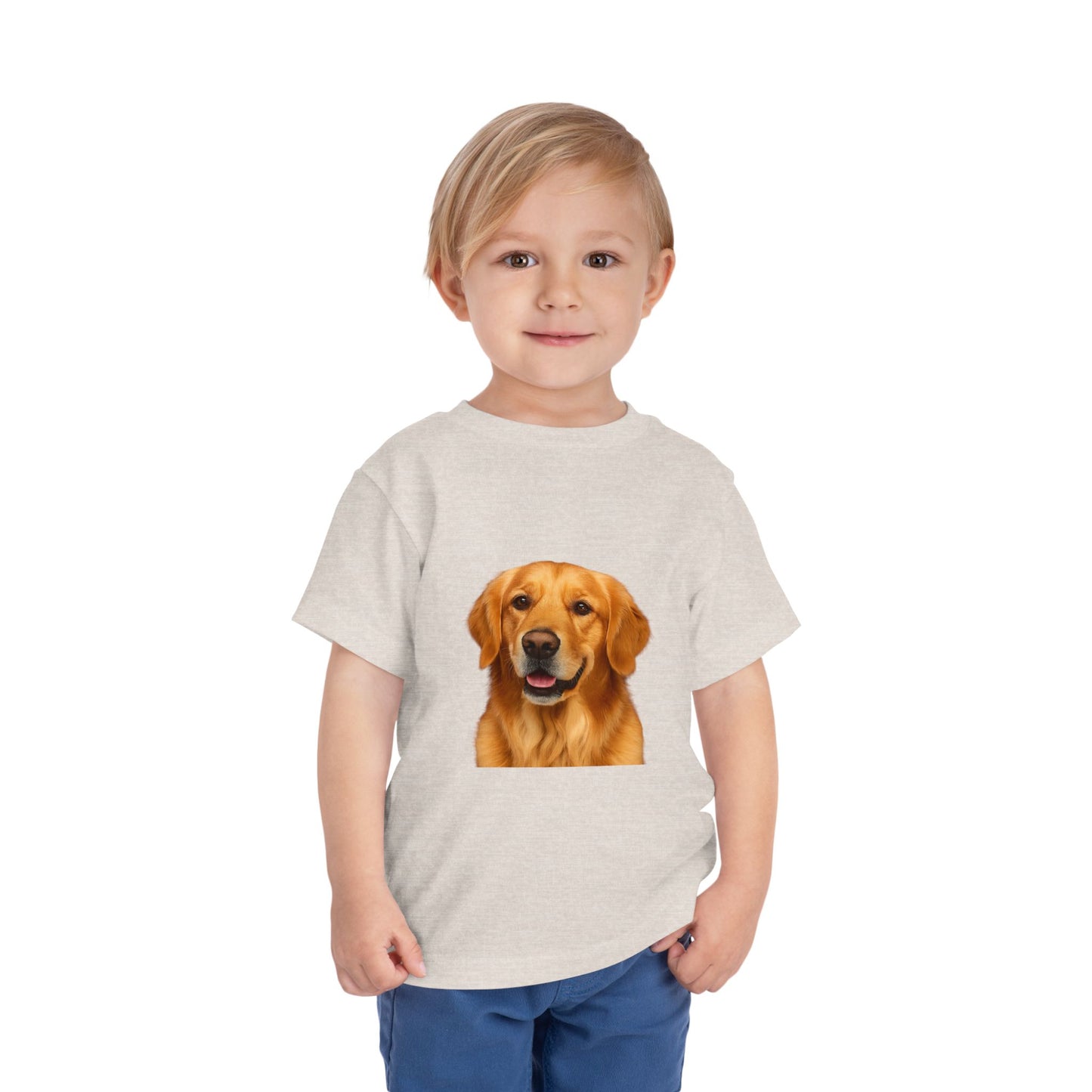 Golden Head Toddler Unisex Short Sleeve Crewneck Tee