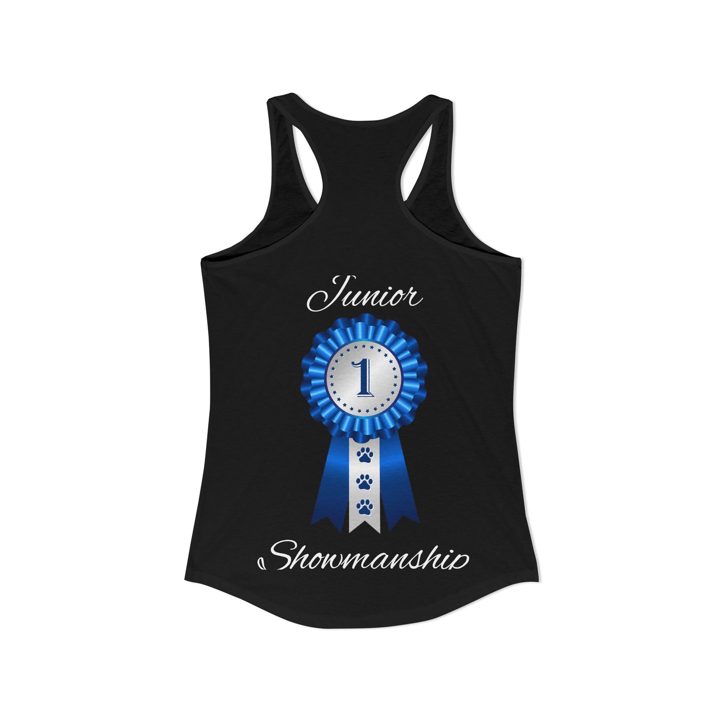 Junior Showmanship Women's Racerback Tank