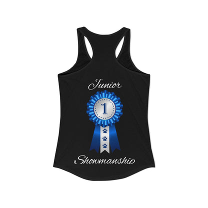 Junior Showmanship Women's Racerback Tank