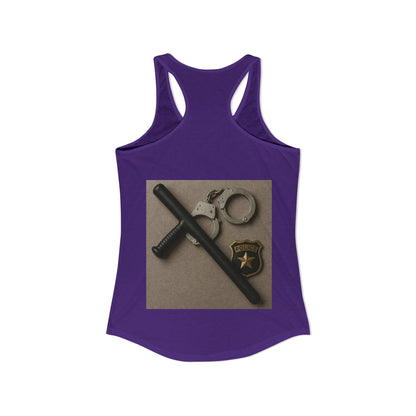 Law Enforcement Appreciation Women's Racerback Tank