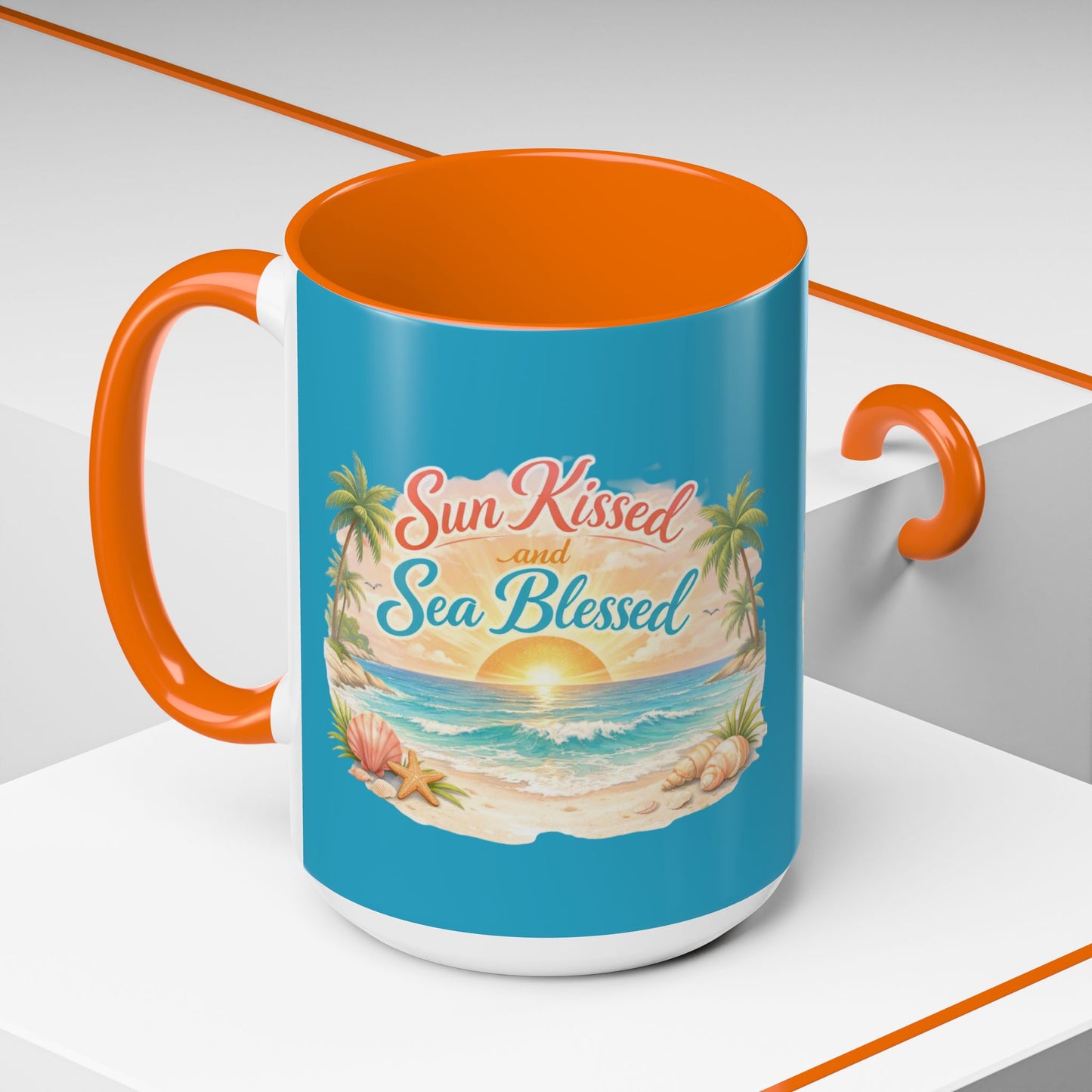 Sun Kissed 2-Tone Coffee Mug