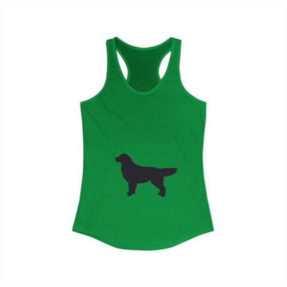 Golden Silhouette Women's Racerback Tank