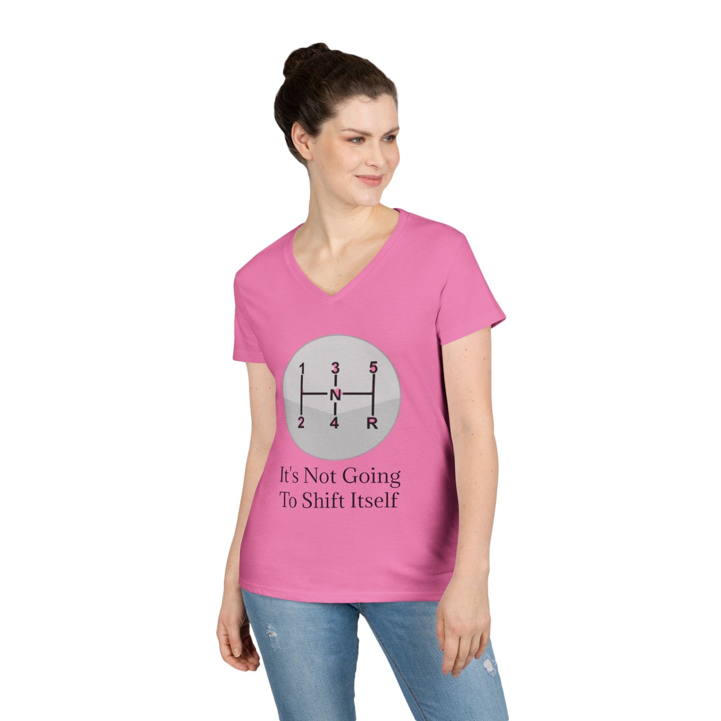 Shift Itself Women's V-Neck T-Shirt