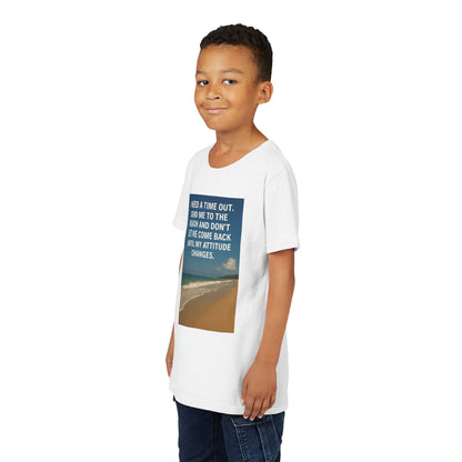 Time Out Youth Unisex Short Sleeve Crewneck Tee