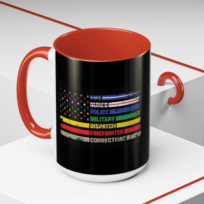 First Responder 2-Tone Coffee Mug