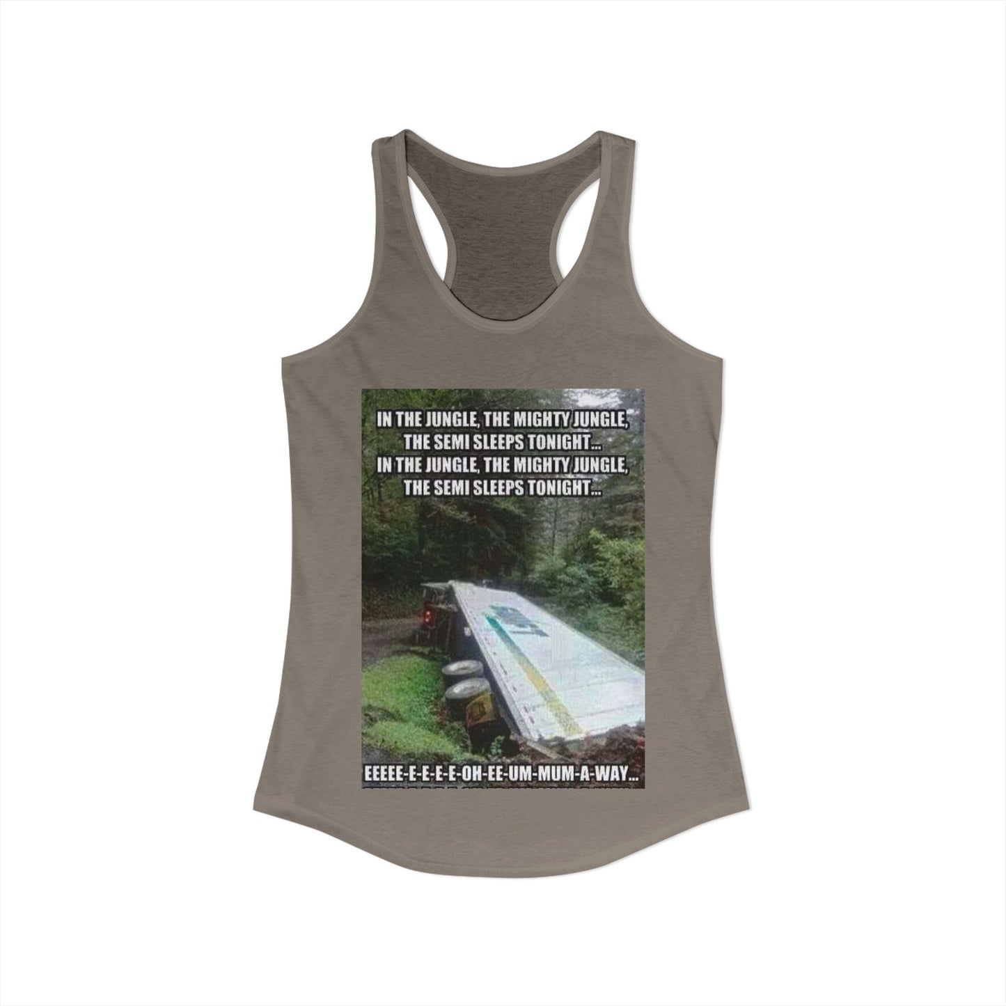 Semi Sleeps Women's Racerback Tank