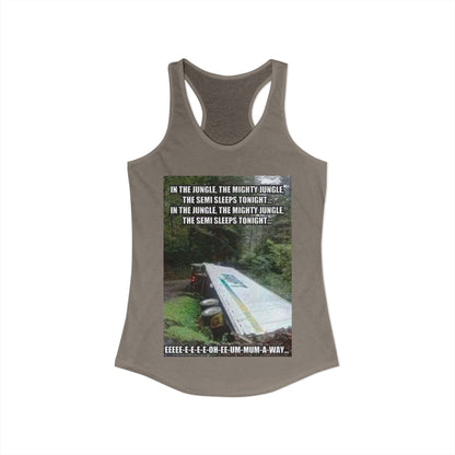 Semi Sleeps Women's Racerback Tank