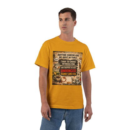 Unhinged Family Men's Short-Sleeve Crewneck Tee