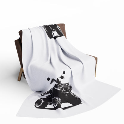 Off The Beaten Path Quad Arctic Fleece Blanket
