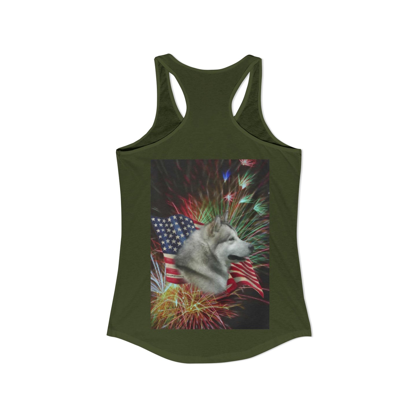American Malamute Women's Racerback Tank