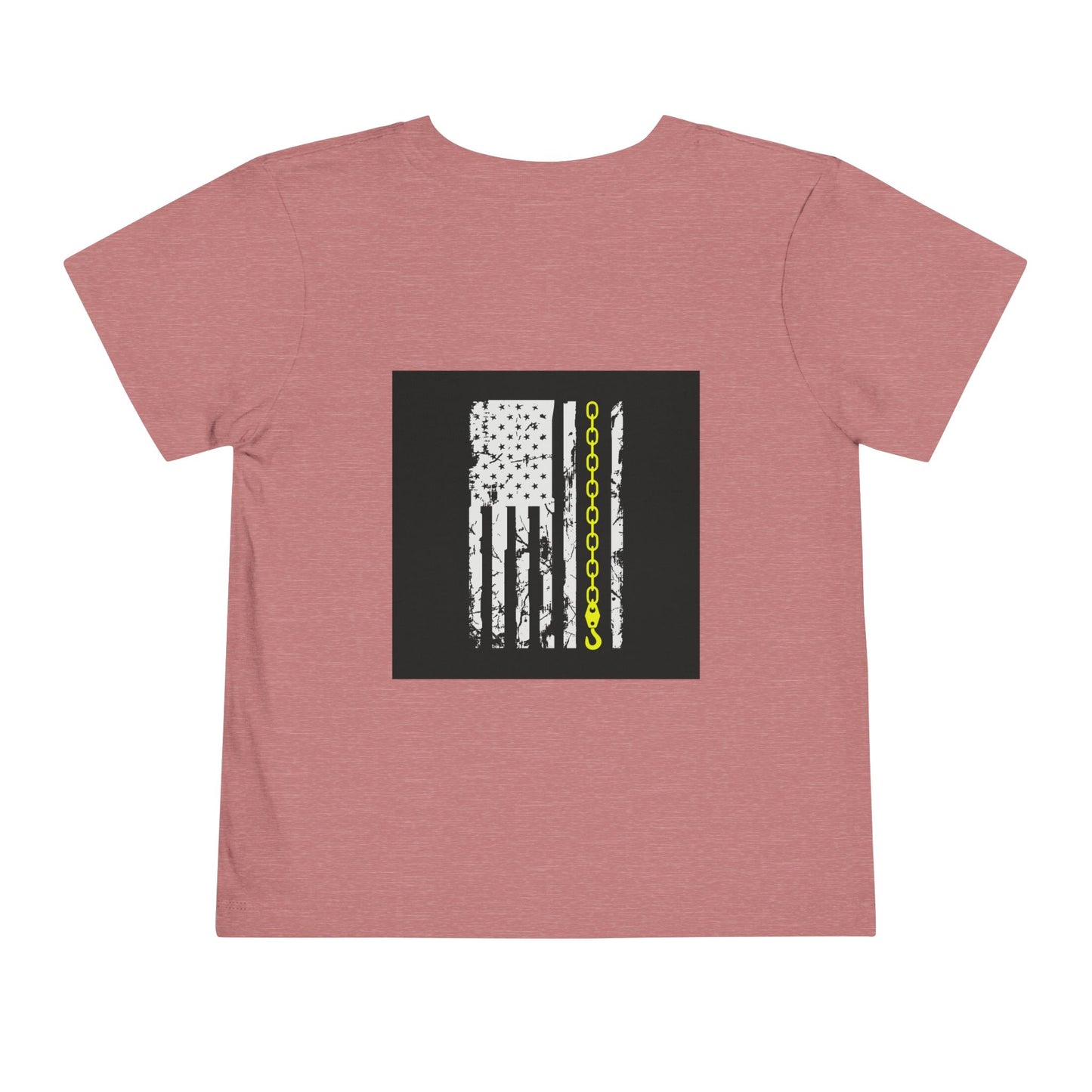 Thin Yellow Line Toddler Unisex Short Sleeve Crewneck Tee