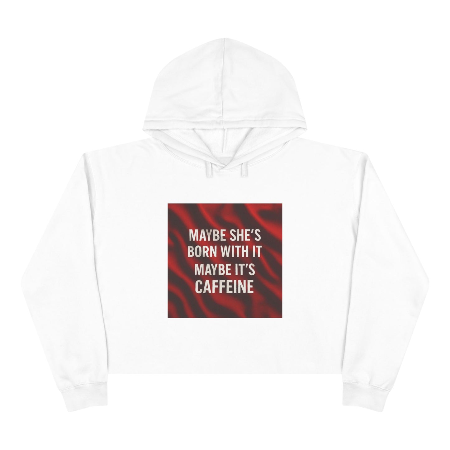 Born With It Women's Crop Hoodie