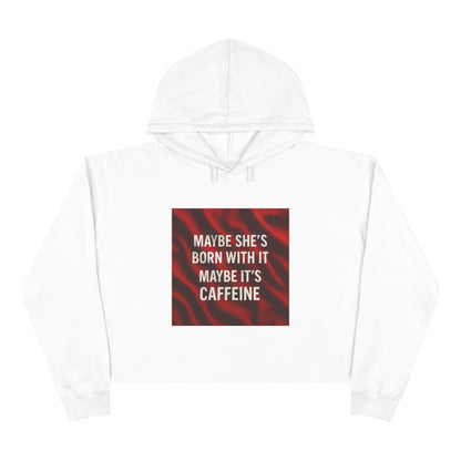 Born With It Women's Crop Hoodie