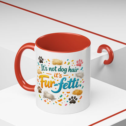 Fur-Fetti Dog 2-Tone Coffee Mug