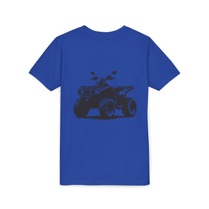 Off The Beaten Path Quad Youth Unisex Short Sleeve Crewneck Tee