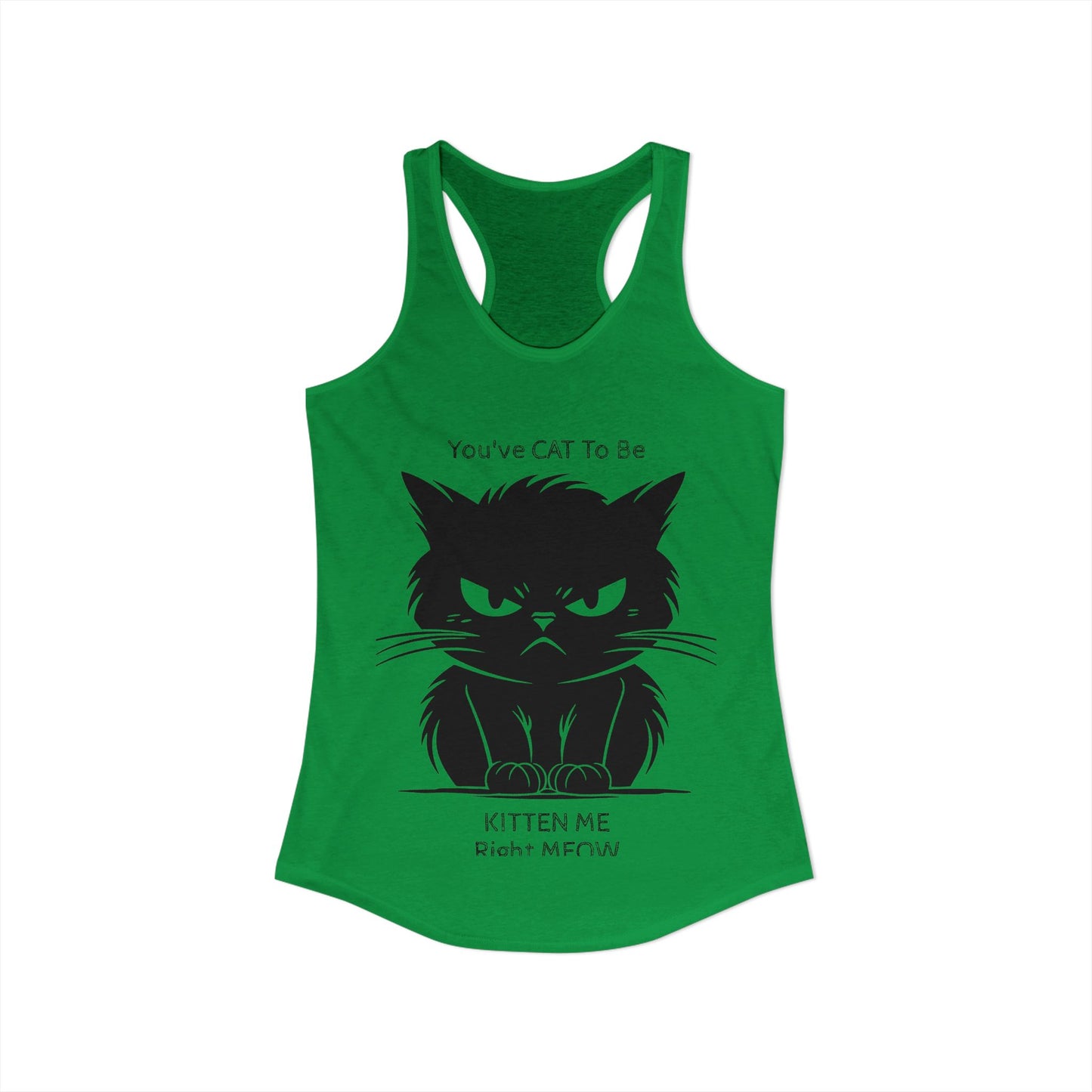 KITTEN Me Women's Racerback Tank