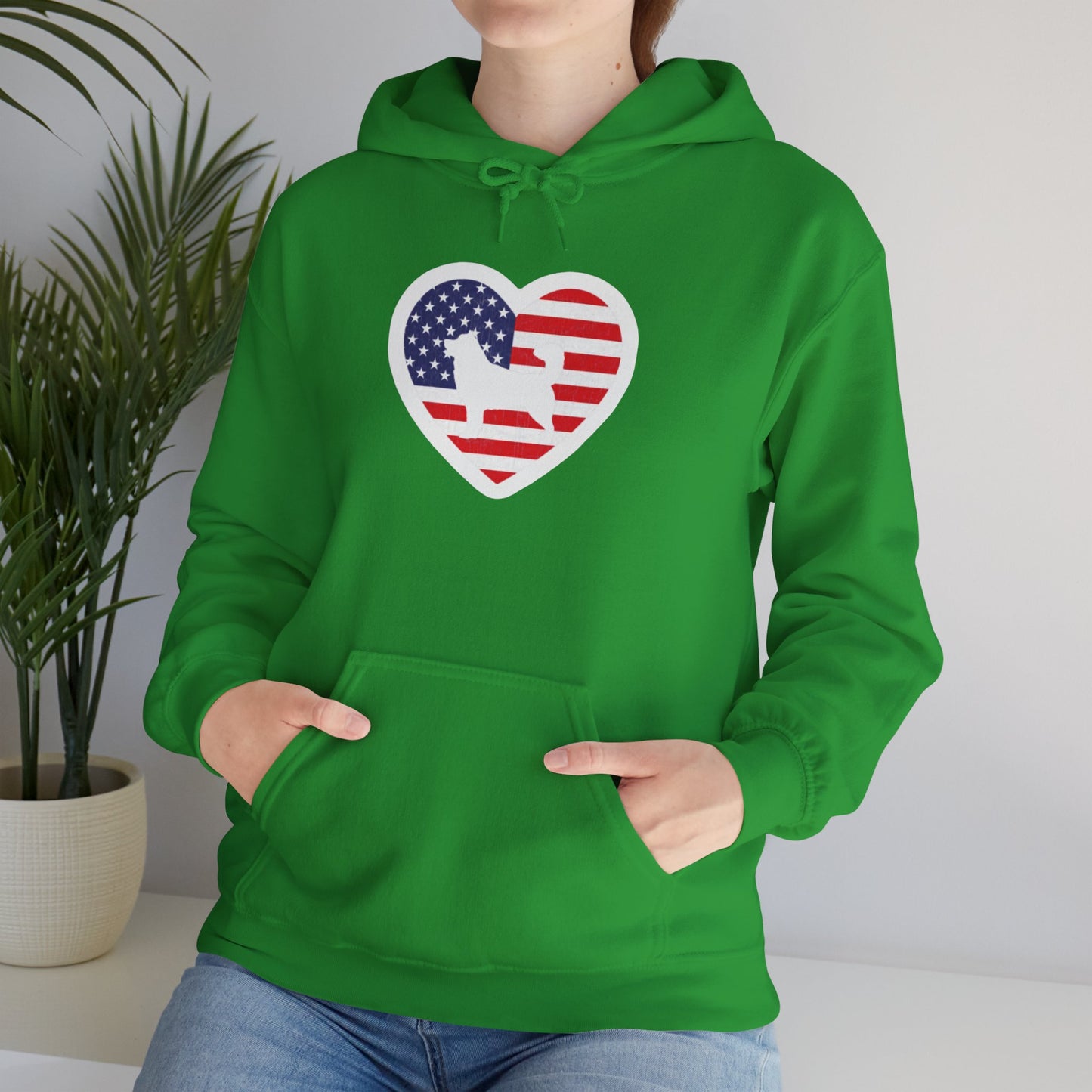 Malamute Flag Unisex Hoodie
