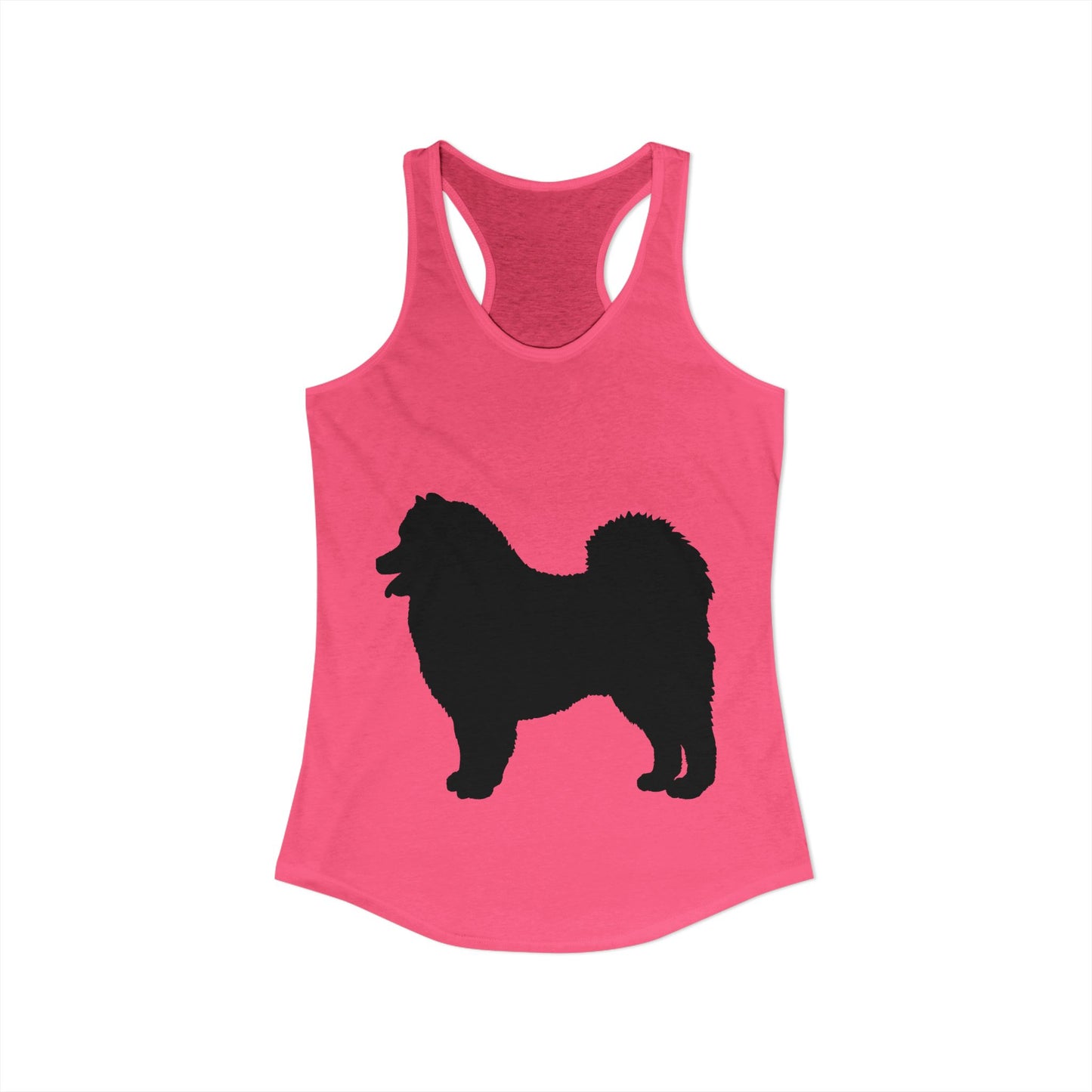 Samoyed Silhouette Women's Racerback Tank
