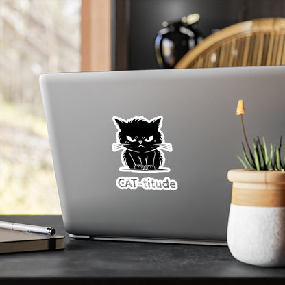 CAT-titude Vinyl Decal