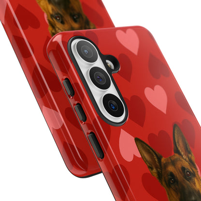 Cupid's Companion German Shepherd Samsung Case