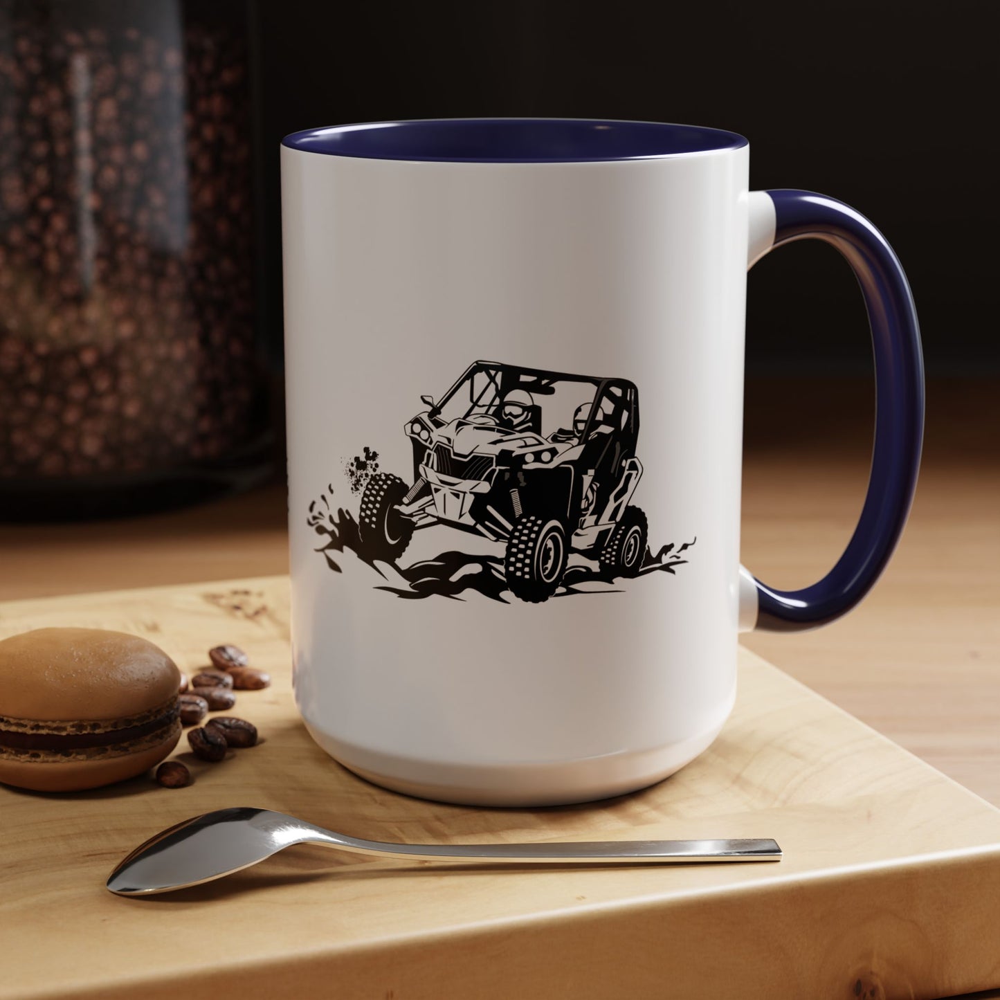 Slingin' Mud Side By Side 2-Tone Coffee Mug