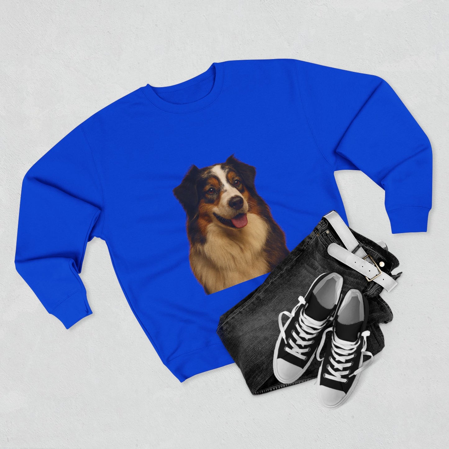 Aussie Head Unisex Crewneck Sweatshirt