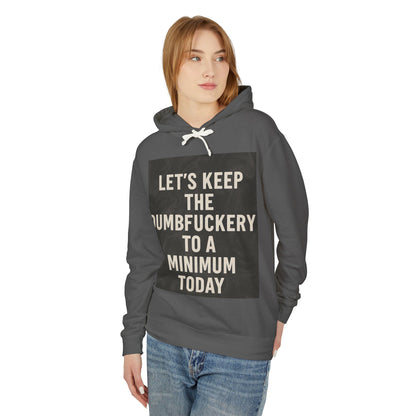 Dumbfuckery Unisex Lightweight Hoodie