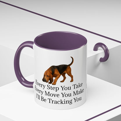 Tracking You 2-Tone Coffee Mug