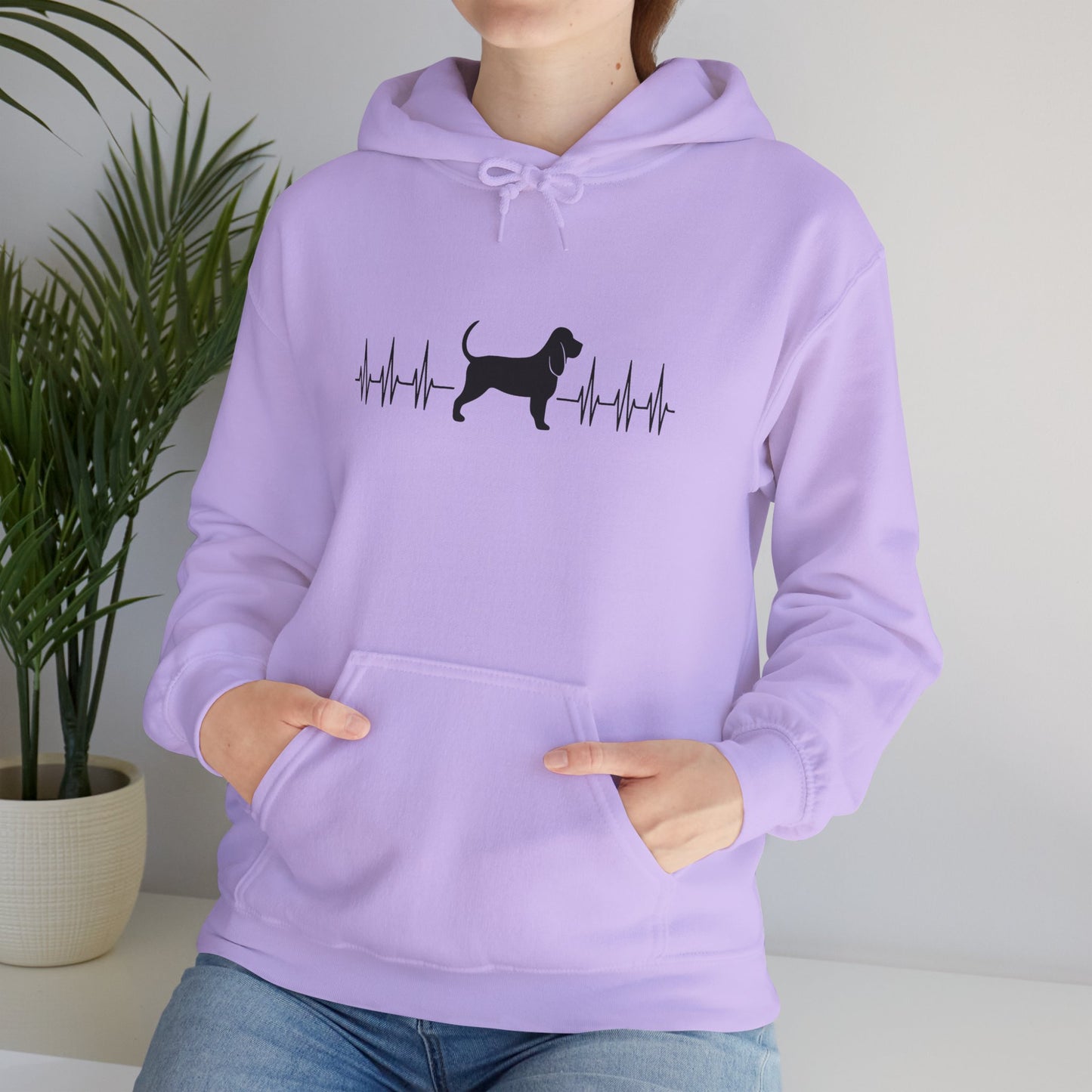 My Heart Beats For Bloodhounds Unisex Hoodie
