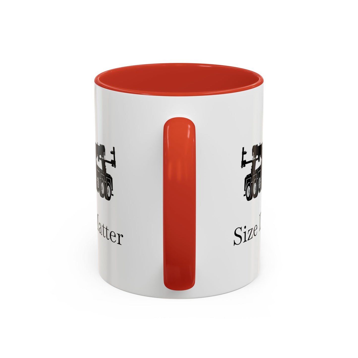 Size Does Matter 2-Tone Coffee Mug