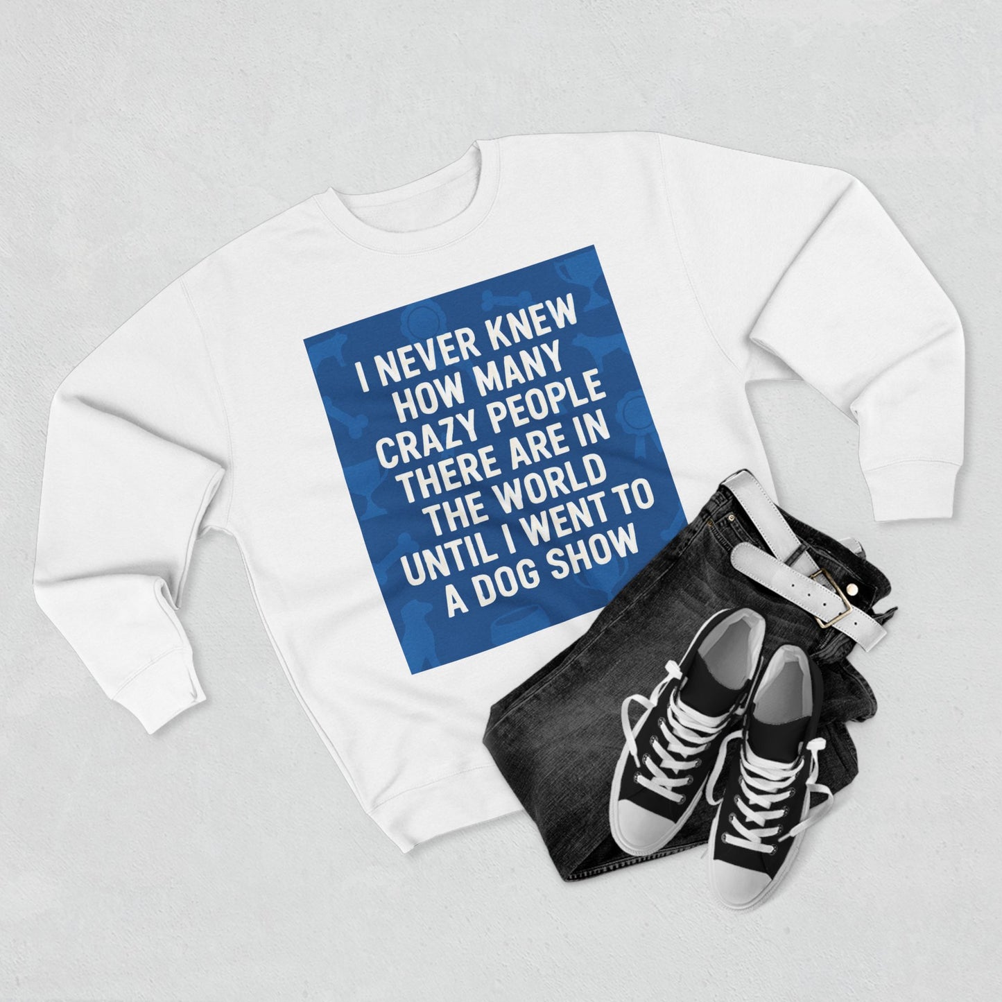 Never Knew Unisex Crewneck Sweatshirt
