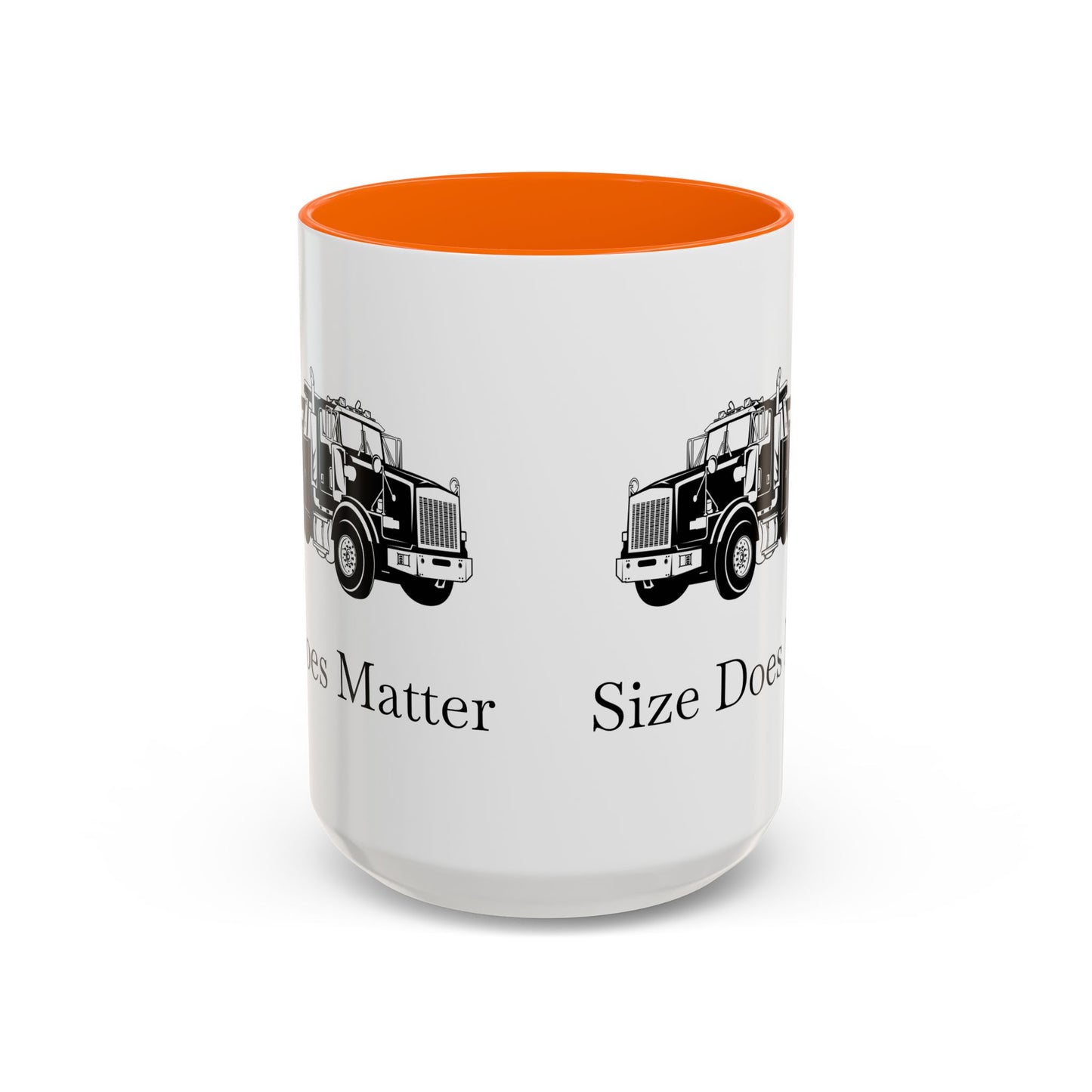 Size Does Matter 2-Tone Coffee Mug
