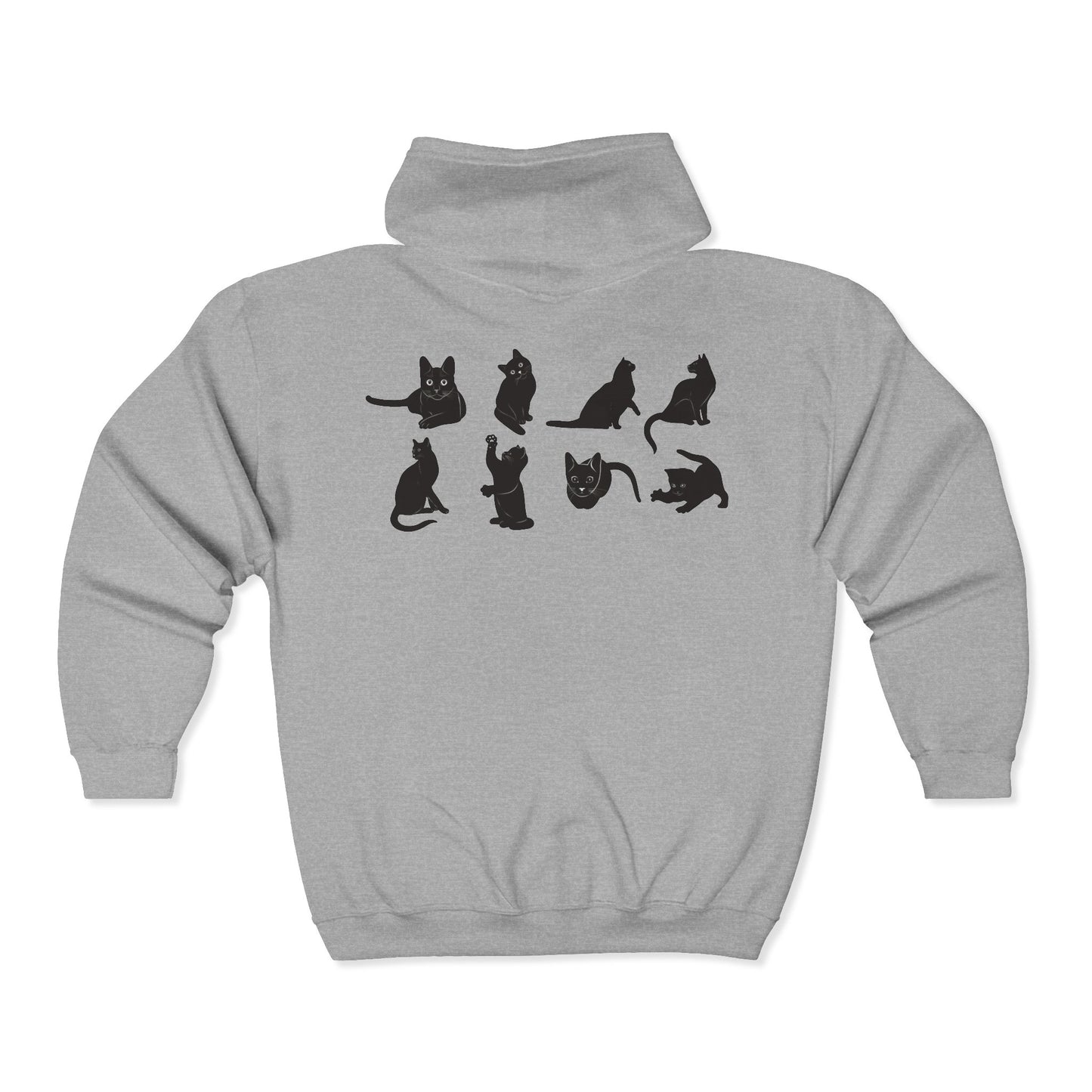 Cats Unisex Full Zip Hoodie