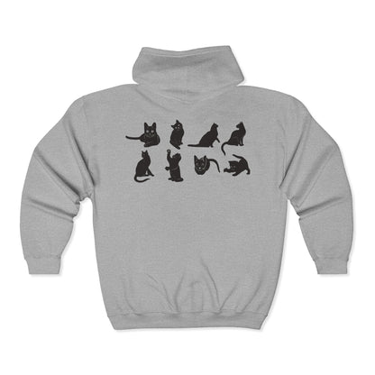 Cats Unisex Full Zip Hoodie