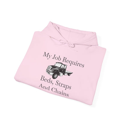 Beds, Straps, And Chains Unisex Hoodie