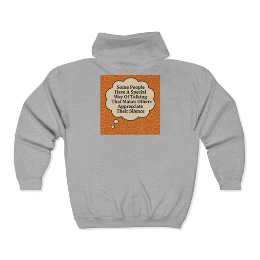 Special Way Of Talking Unisex Full Zip Hoodie