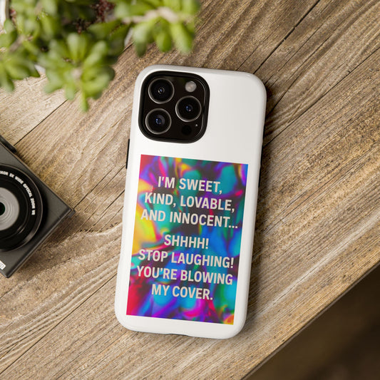 Blowing My Cover iPhone Case