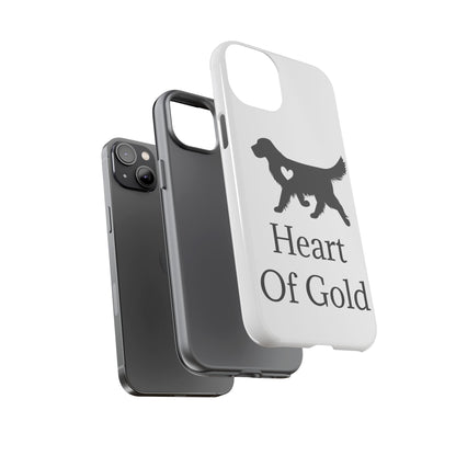 Heart Of Gold iPhone Case