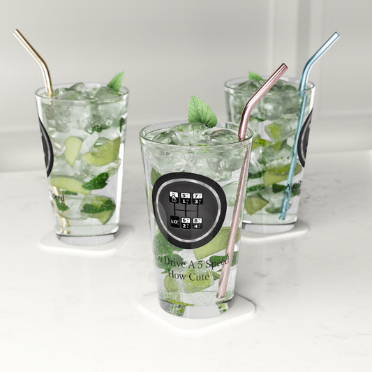 5 Speed How Cute Drinking Glass